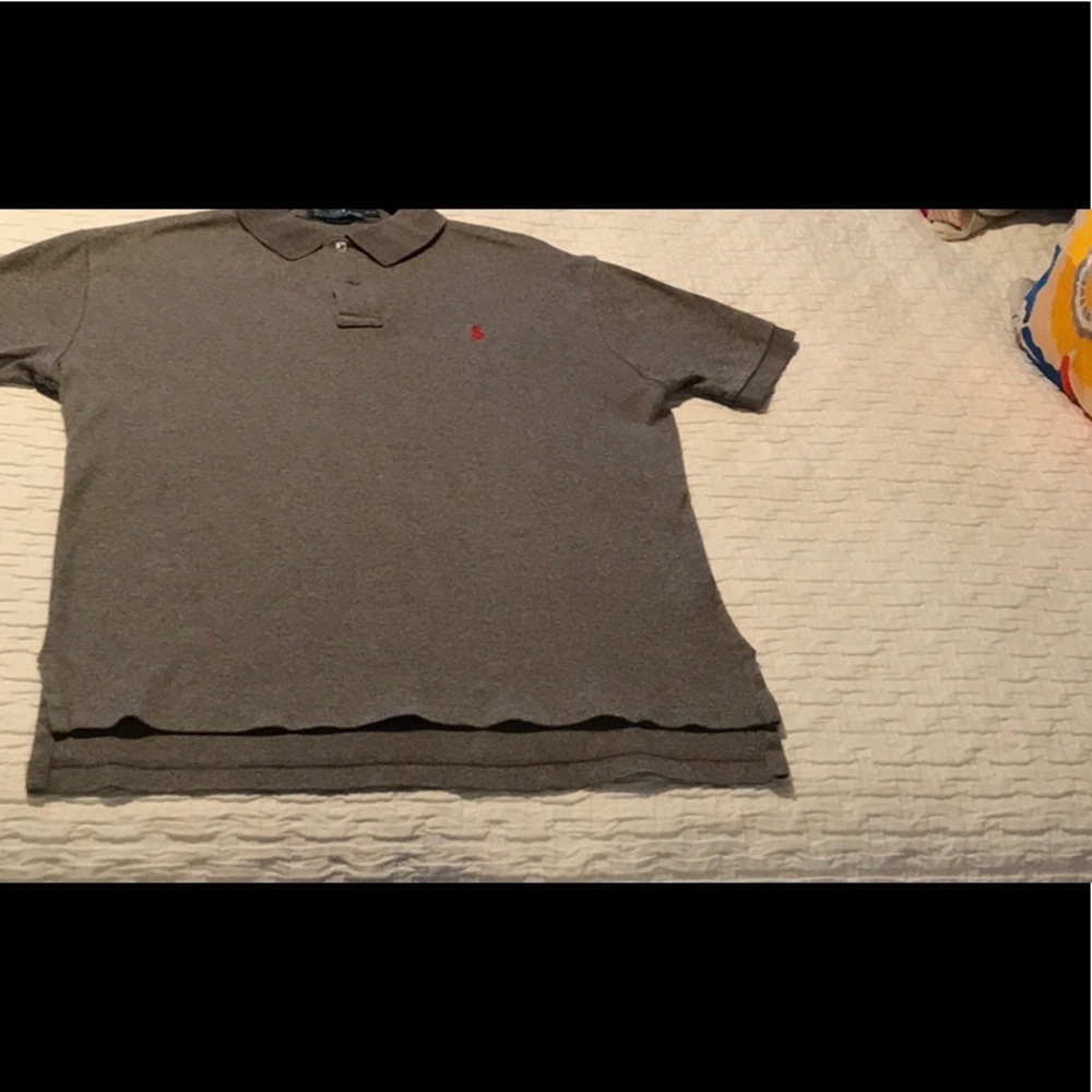 Men’s Polo Ralph Lauren Dark Gray Polo Shirt size S